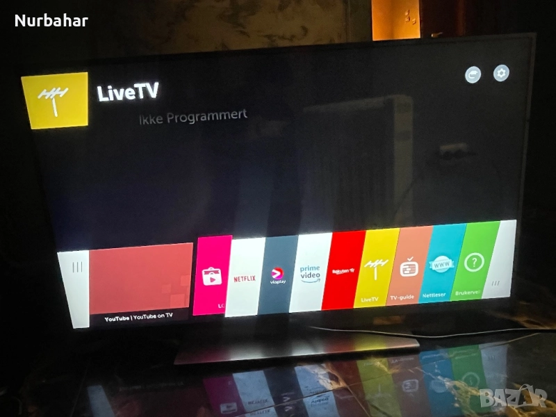 LG смарт телевизор 55 , снимка 1