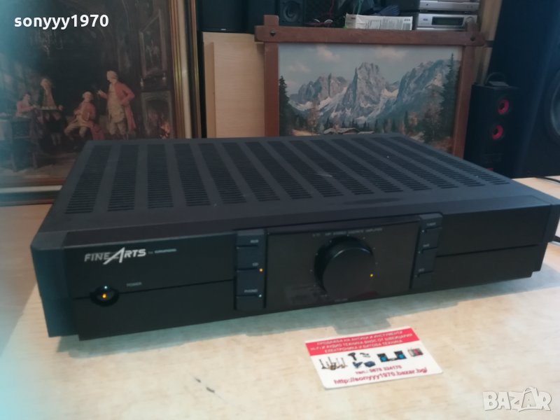 ПОРЪЧАН-Fine Arts HiFi Stereo AMPLIFIER-внос SWISS 2503211912, снимка 1