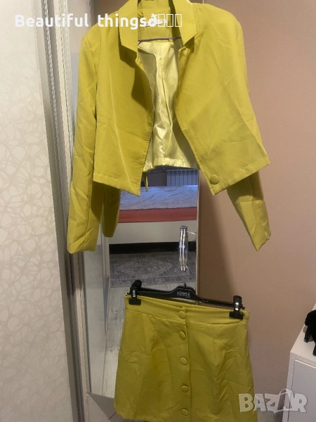 Комплект нов пола и сако, снимка 1