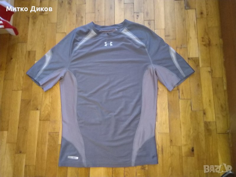 Under Armour маркова спортна тениска метал компресион размер ХЛ, снимка 1