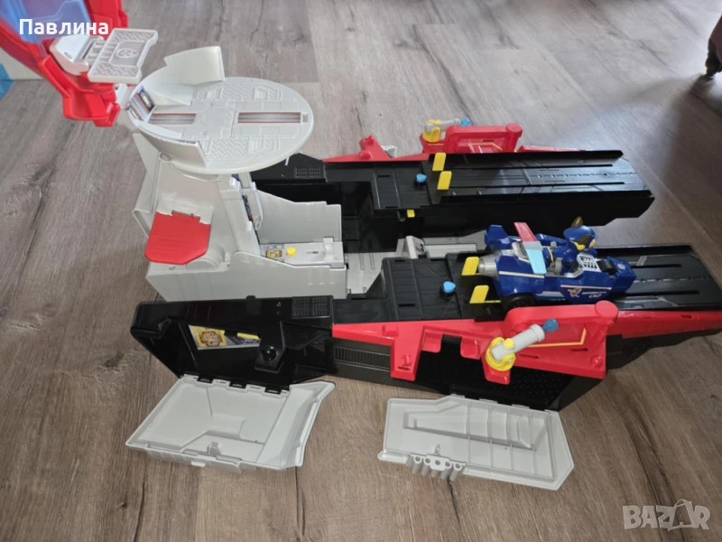 Paw Patrol: The Mighty Movie - Щаб самолетоносач Aircraft Carrier, снимка 1