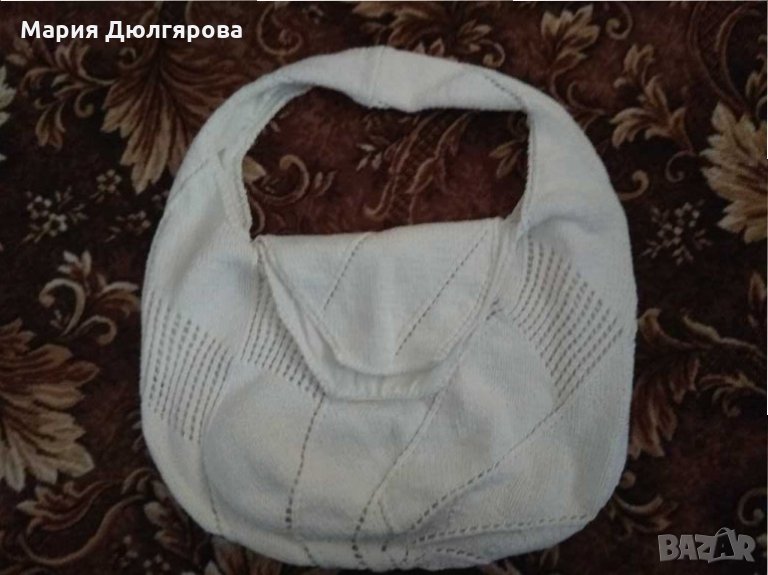 Дамска плетена чанта, снимка 1