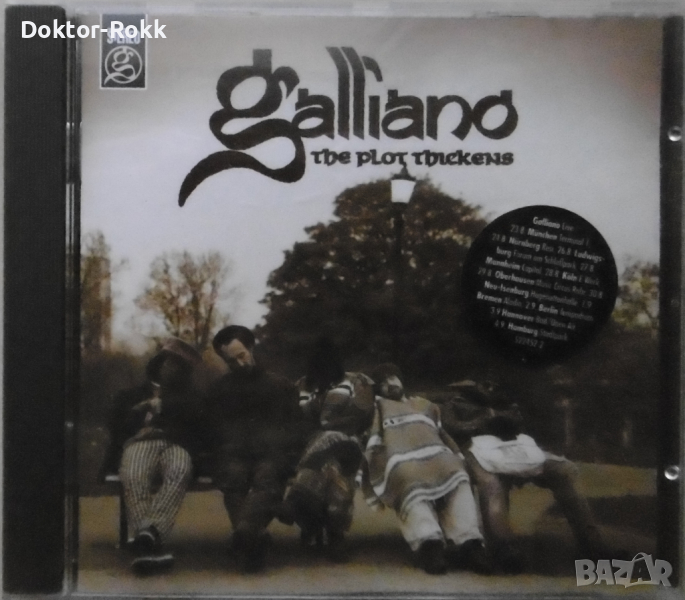 Galliano – The Plot Thickens (1994, CD), снимка 1