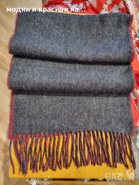 Шал Peruvian Connection от бейби алпака с две лица, снимка 1