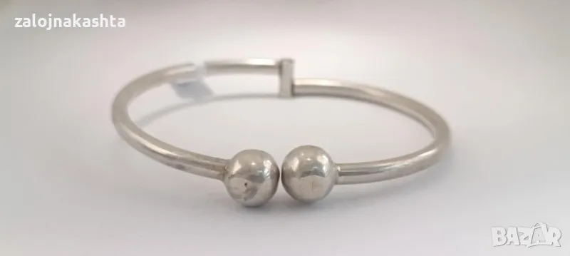 Сребърна гривна-14,45гр/925, снимка 1