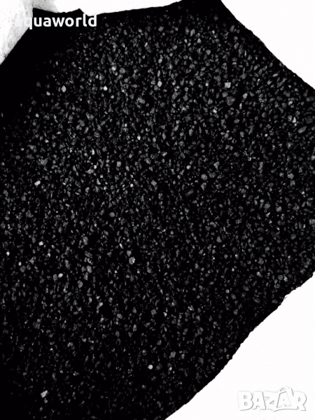 "ПРОМОЦИЯ" Грунд за аквариум черен кварц 2 мм, снимка 1