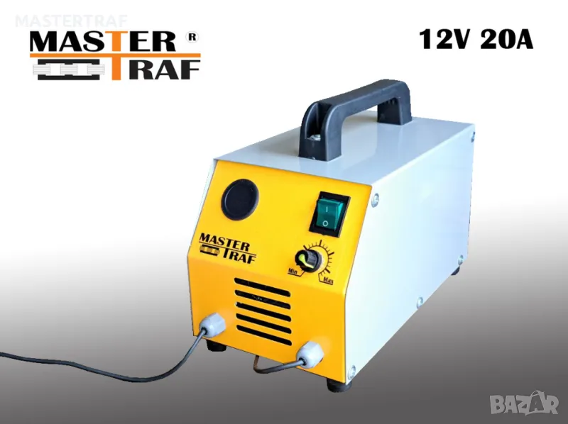 Зарядно устройство за акумулатор с регулатор 12V 20A, снимка 1