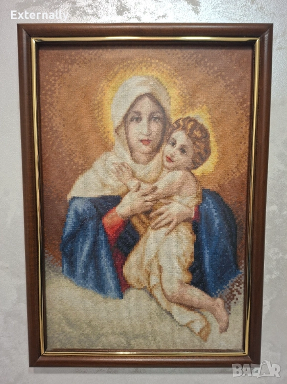 Гоблен „Хубавата Мадона“, снимка 1