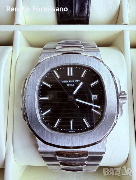 Patek Philippe Nautilus - Black dial, снимка 1