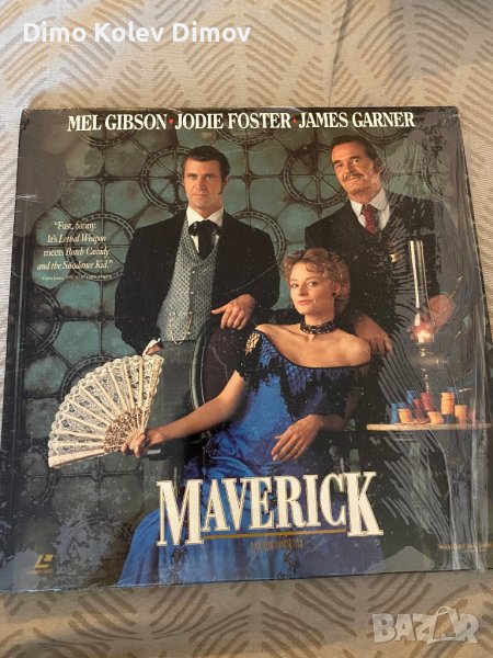 Laserdisc “Maverick” NTSC , снимка 1