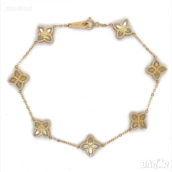 Златна дамска гривна Coin 6,12гр. 20см. 14кр. проба:585 модел:33784-3, снимка 1