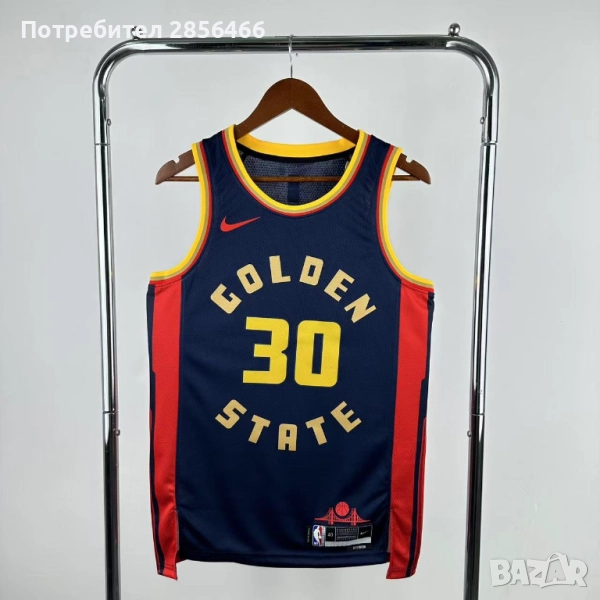Мъжки потник Nike Stephen Curry Golden State Warriors season 2024 размер XXL, снимка 1