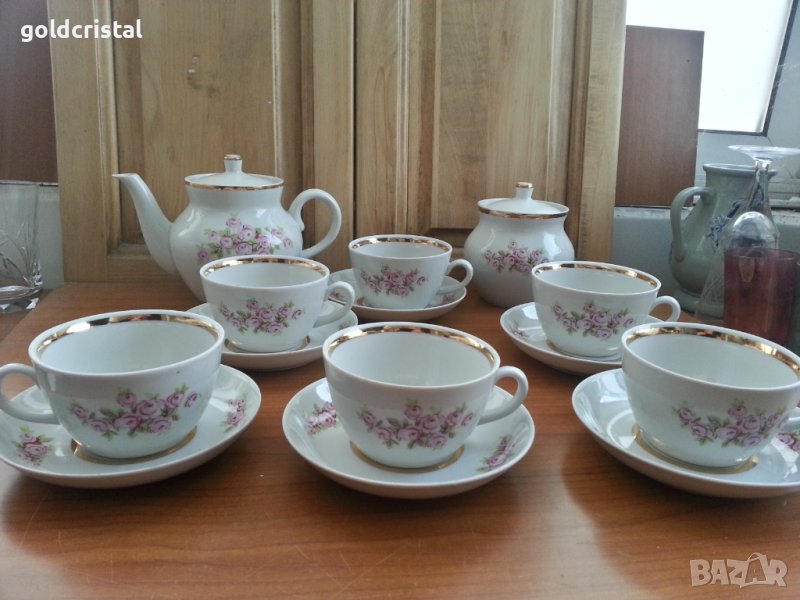 Руски порцелан за чай кафе, снимка 1