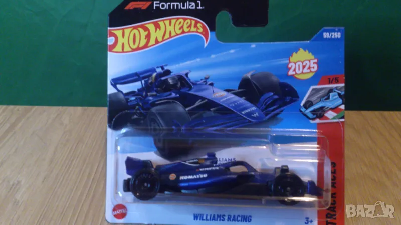 Hot Wheels Williams Racing Formula1, снимка 1