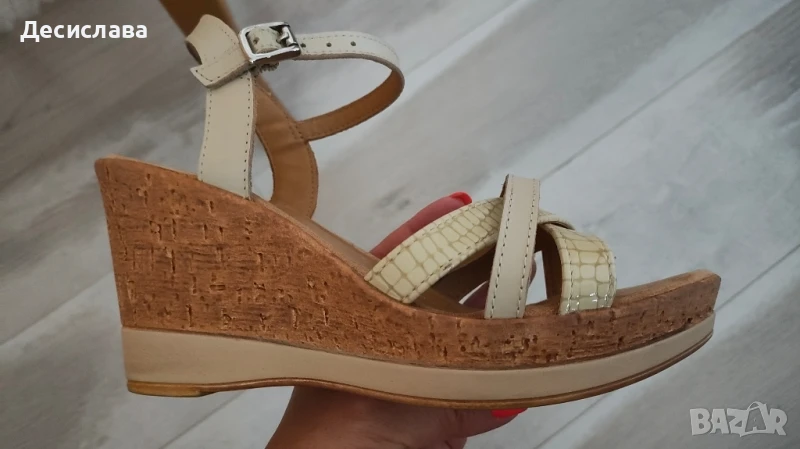 Дамски сандали на платформа Тамарис , снимка 1
