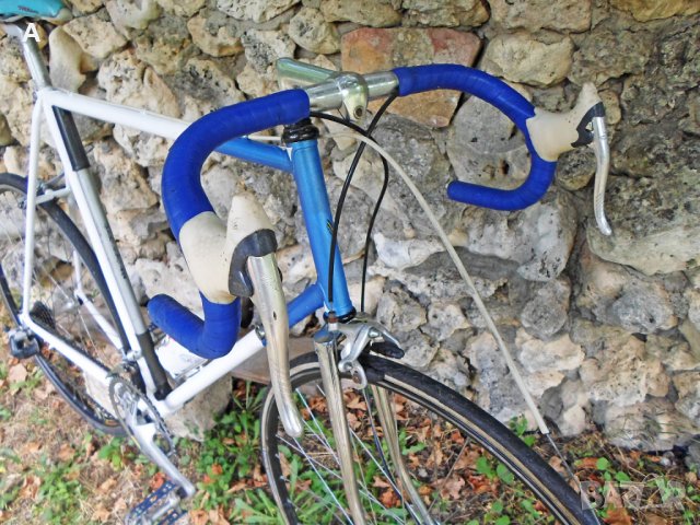 Ретро шосеен велосипед/63 ръст,на части/, снимка 3 - Велосипеди - 37625758