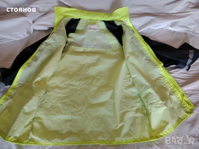 Светлоотразително водоустоичиво яке в жълт цвят, снимка 5 - Якета - 49119356