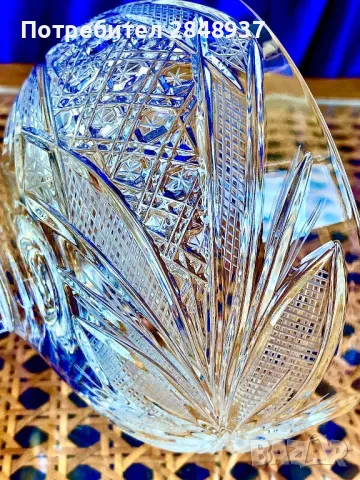 Кристални сватбени чаши, снимка 9 - Чаши - 48195153