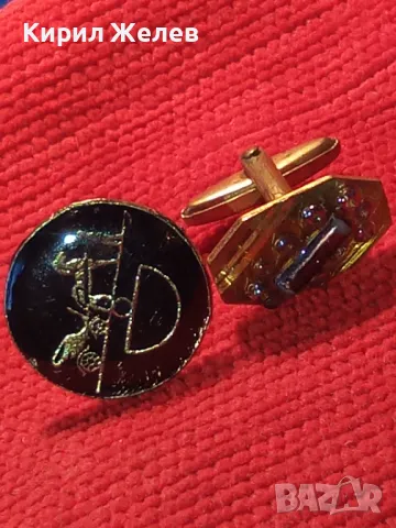 ДВЕ СТАРИ КОЛЕКЦИОНЕРСКИ ЗЛАТИСТИ РЕТРО КОПЧЕТА За РЪКАБЕВИ БУТОНЕЛИ 45674, снимка 10 - Антикварни и старинни предмети - 47123111