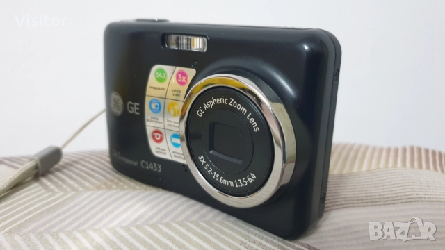 фотоапарат GE  C 1433   14.1 МРх, снимка 3 - Фотоапарати - 52484755