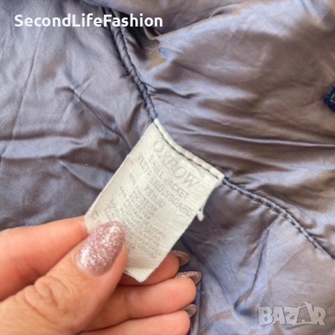 Винтидж дамско леко яке Oxbow размер XS синьо , снимка 5 - Якета - 52461336