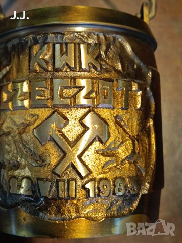 Декоративен бронзов съд, снимка 2 - Декорация за дома - 43956736