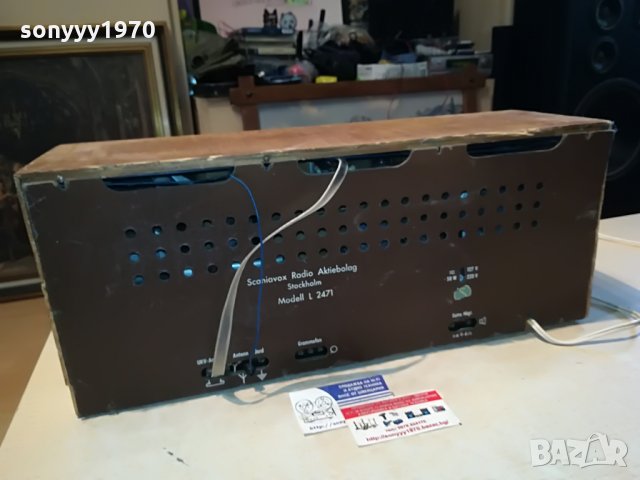 *scaniavox radio-modell apollo sweden 1007211554, снимка 9 - Ресийвъри, усилватели, смесителни пултове - 33481074