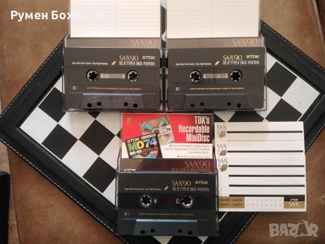 10 касети TDK SA-X, снимка 3 - Аудио касети - 43681332