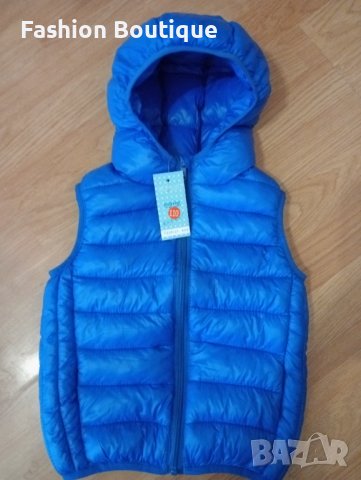 Топъл мекичък елек за момче размер- 110см, снимка 3 - Детски комплекти - 44034117