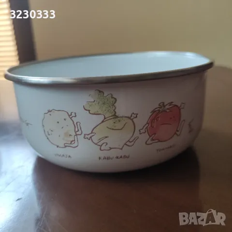 Емайлирана купа детска, снимка 3 - Прибори за хранене, готвене и сервиране - 49523729