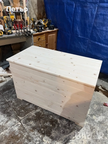 Ракла,сандък изцяло от масив,чам, снимка 6 - Ракли - 52775141