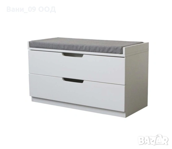 Луксозна пейка за антре с 2 шкафа