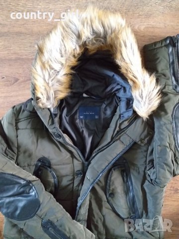  Zara Veste Capuche - страхотно мъжко яке НОВО БЕЗ ЕТИКЕТИ, снимка 4 - Якета - 27790018