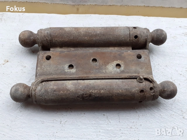 Стари ковани панти за порта, снимка 5 - Антикварни и старинни предмети - 53498310