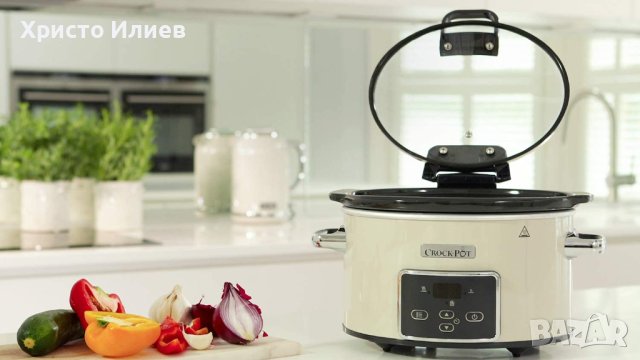 Уред за бавно готвене Crock-Pot Мултикукър с дигитален таймер 3,5 литра, снимка 9 - Мултикукъри - 43953867