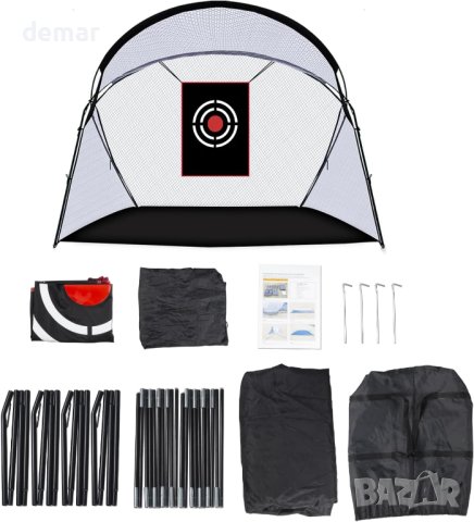 Kapler Мрежа за практикуване на голф - № 6 - 2,7х2,1х1,5 м, снимка 4 - Голф - 43951737