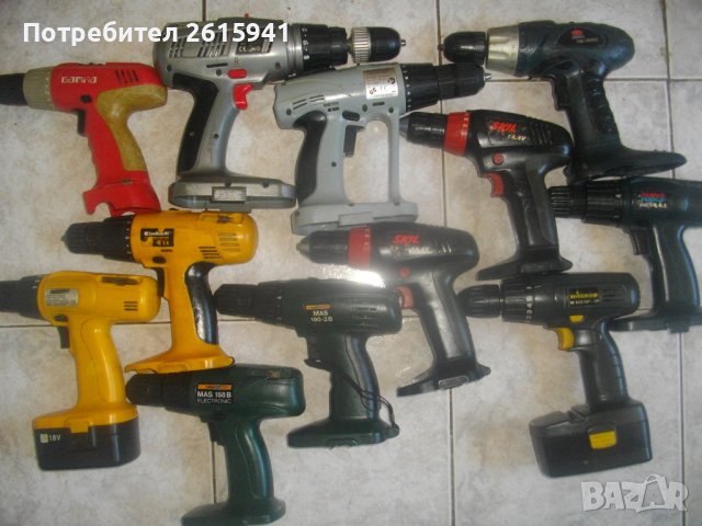 Боди Винтоверт-14,4-16,8-18-24 Волта-Mannesmann-Hammer Drill-Einhell-SKIL-GAMMA-WAGNER-Alpha Tools-M, снимка 1