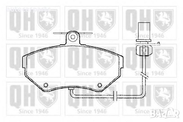 Спирачни накладки за Ауди А4, Сеат Ексео и Фолксваген Пасат / AUDI A4, SEAT Exeo и VW Passat, снимка 2 - Части - 43515479