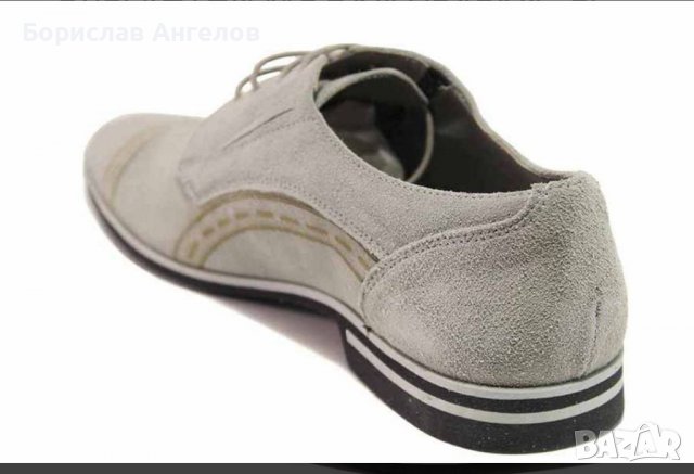 Велурени обувки N40 - чисто нови!!!! , снимка 4 - Официални обувки - 36953625