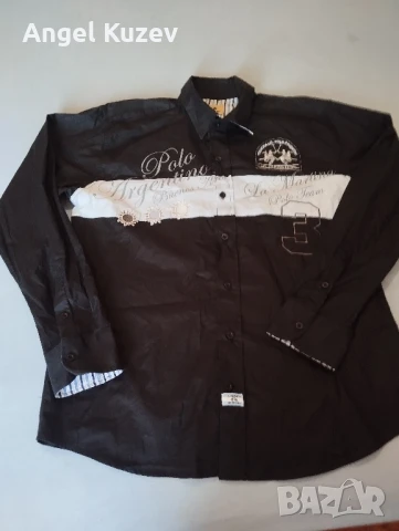 Мъжка риза с дълъг ръкав  La Martina оригинал , снимка 1