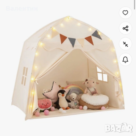 Детска палатка за стая , снимка 4 - Други - 53367205