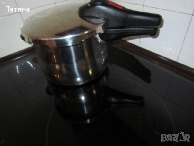 Тенджера под налягане  BETA ; VALLENA /капака се затваря  по технологията на СОЛИНГЕН;MORPHU RIHARDS, снимка 10 - Съдове за готвене - 18358266