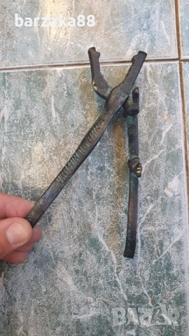 Бронзова Орехотрошачка Трошачка Крокодил, снимка 8 - Колекции - 52372791