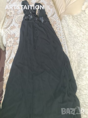 Официална черна рокля , снимка 4 - Рокли - 33354140