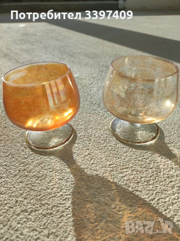 Антикварни чаши за коняк , снимка 2 - Антикварни и старинни предмети - 43569787