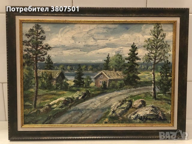 КАРТИНА С МАСЛЕНИ БОИ