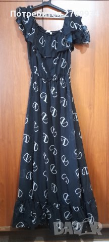 Дълга рокля нова VALENTINO размер L, снимка 6 - Рокли - 39809649