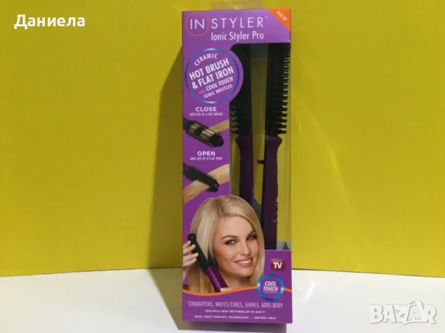 Йонизиращ Стайлър за коса Instyler Ionic Styler Pro TV998, снимка 6 - Аксесоари за коса - 50179001