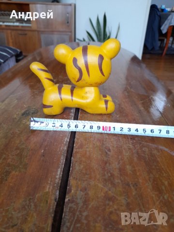 Стара гумена играчка Тигър, снимка 3 - Други ценни предмети - 44033238