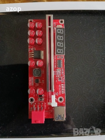 Ектендер PCI-E 1x to 16x  v013 pro, тонеркасета черно, флашка 3.0/982GB, снимка 2 - Видеокарти - 52333603